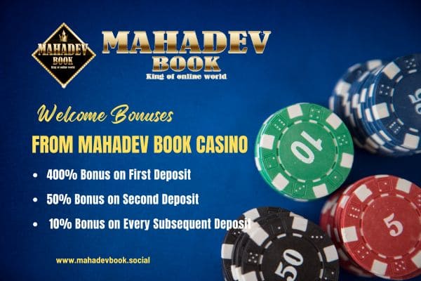 Welcome Bonuses on Mahadev Book Casino